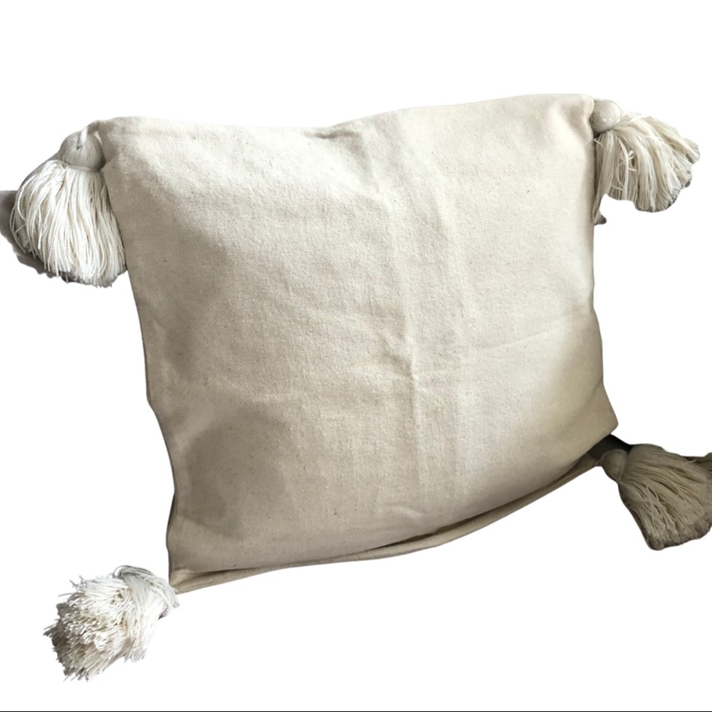 H&M Home Big Tassel Boho Pillow Cover